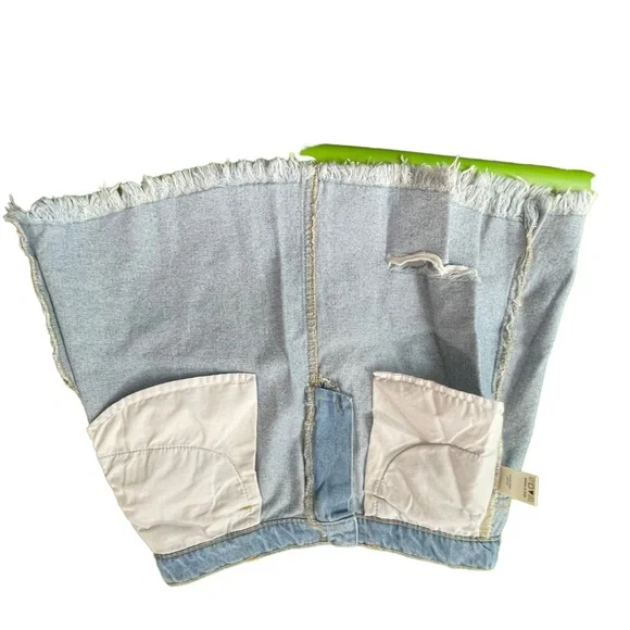 Sneak Peek denim mini skirt size small - Picture 11 of 13